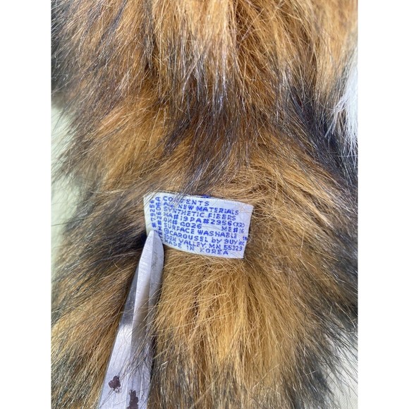 VTG Carousel by Guy Bunny Rabbit Laying Floppy Hairy Bull Nose Plush Toy Brown - Picture 6 of 12